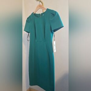 Calvin Klein Teal Midi Dress